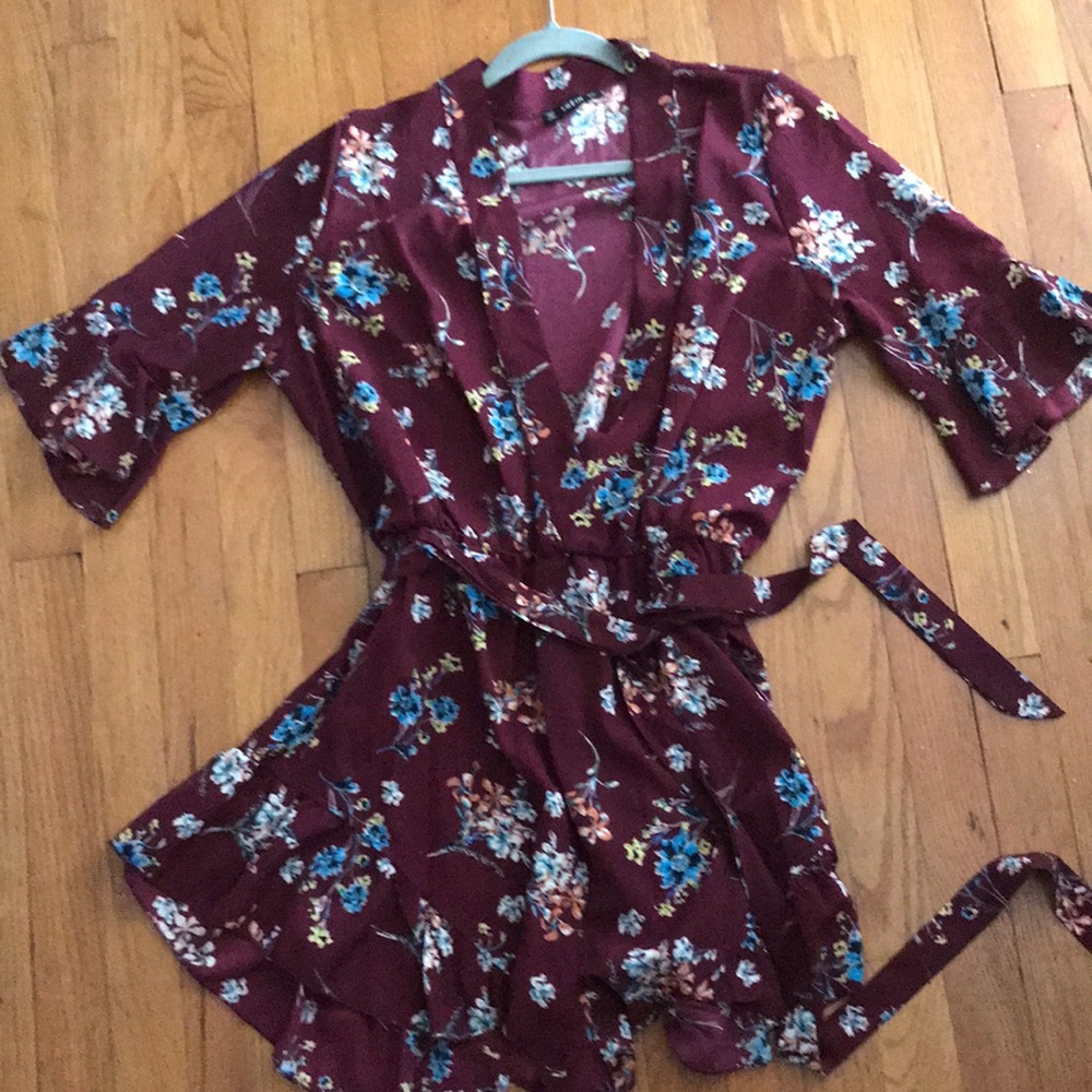 Flower romper. Make an offer